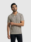 Johnny Collar Knitted T-shirt