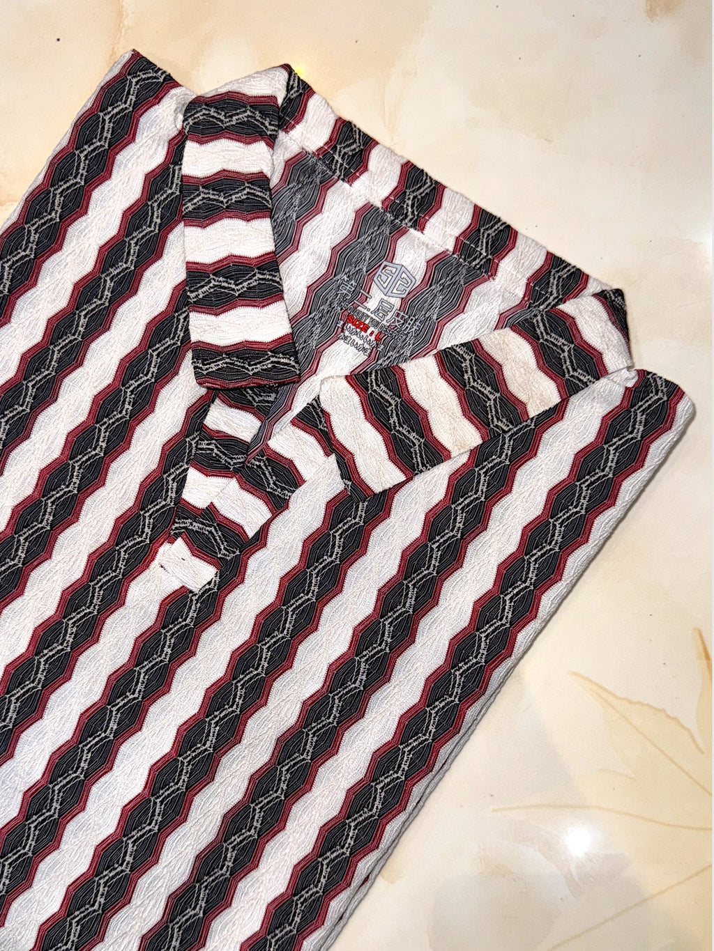 Johnny Collar Knitted T-shirt
